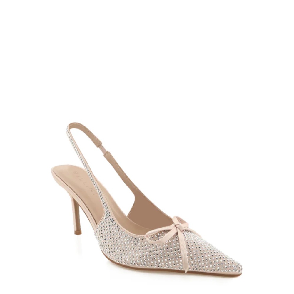 Elegant Billini Beige Slingback Heels size 10
